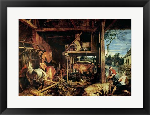 Framed Return of the Prodigal Son, c.1618 Print