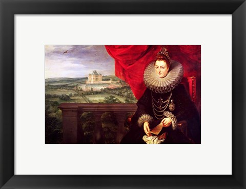 Framed Infanta Isabella Clara Eugenia Print