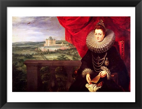 Framed Infanta Isabella Clara Eugenia Print