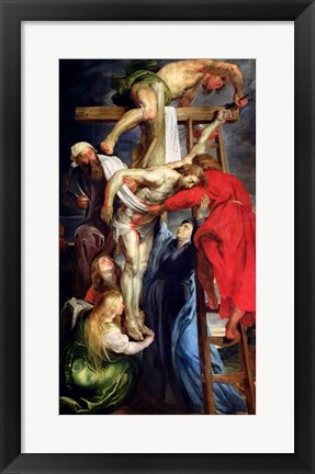 Framed Descent from the Cross Print