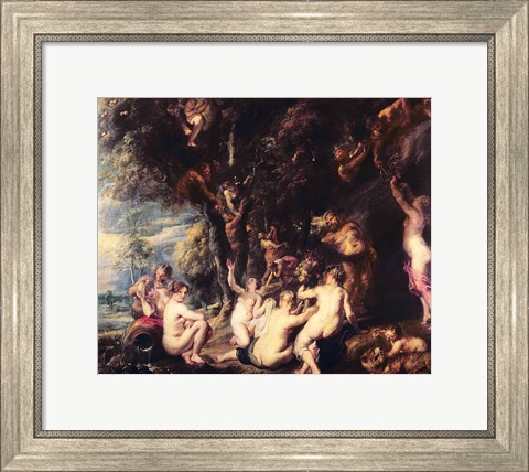 Framed Nymphs and Satyrs Print