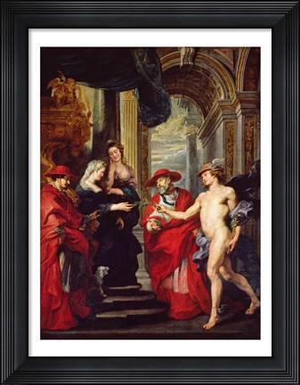 Framed Medici Cycle: The Treaty of Angouleme 30 April 1619 Print