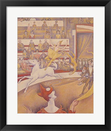 Framed Circus, 1891 Print