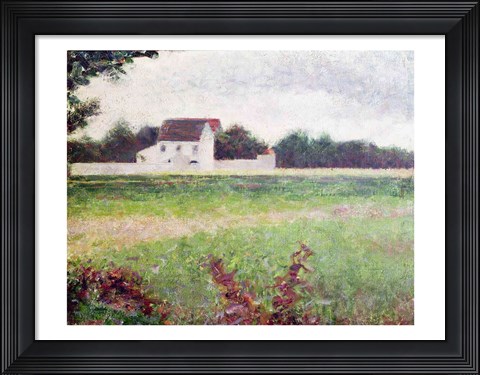 Framed Landscape in the Ile-de-France, 1881-82 Print