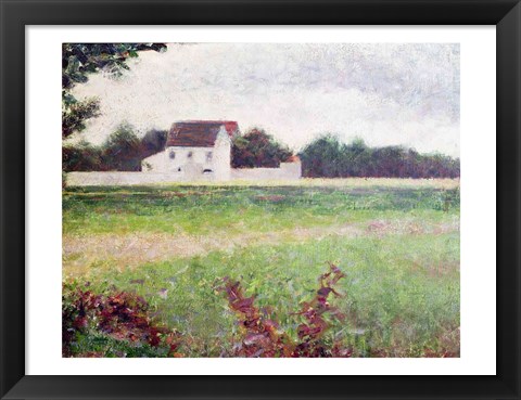 Framed Landscape in the Ile-de-France, 1881-82 Print