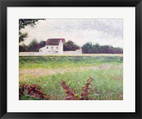 Framed Landscape in the Ile-de-France, 1881-82 Print