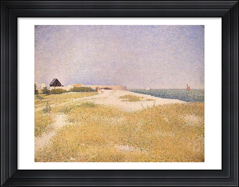 Framed View of Fort Samson, 1885 Print