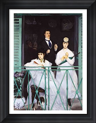 Framed Balcony Print
