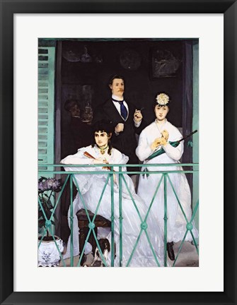 Framed Balcony Print