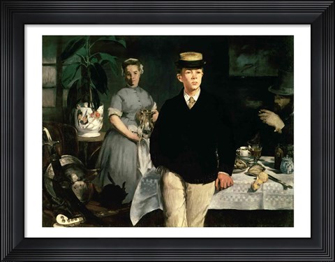 Framed Luncheon in the Studio, 1868 Print