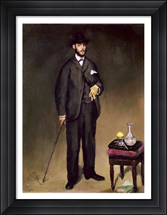 Framed Theodore Duret Print
