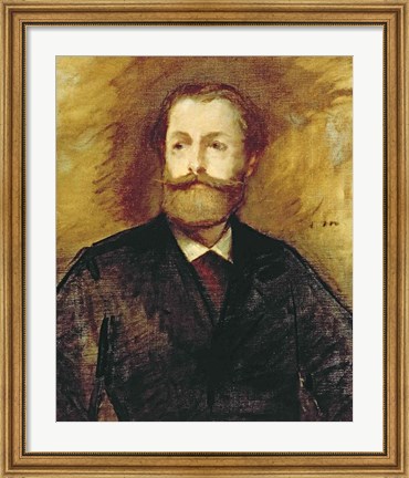 Framed Portrait of Antonin Proust Print