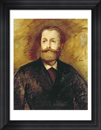 Framed Portrait of Antonin Proust Print