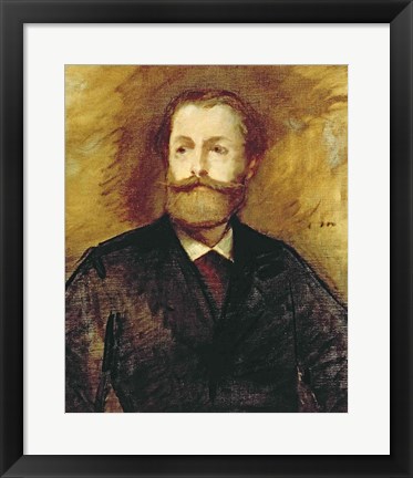 Framed Portrait of Antonin Proust Print