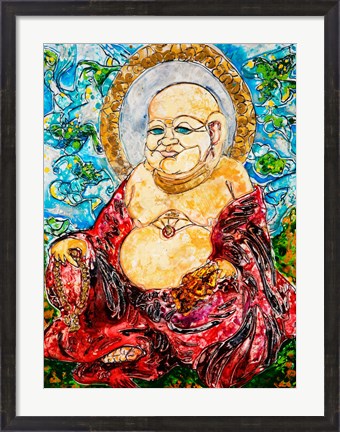 Framed Enlightened Buddha Print