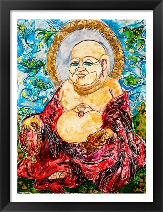 Framed Enlightened Buddha Print