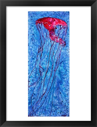 Framed Jellyfish Print