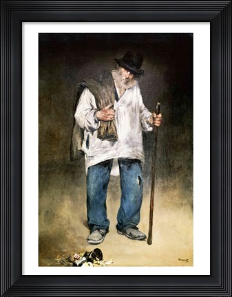 Framed Ragman, 1869 Print