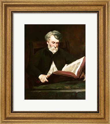 Framed Reader, c.1861 Print