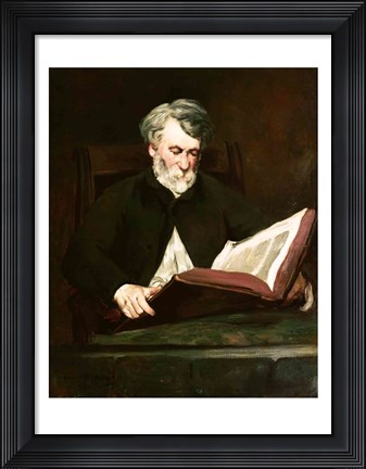 Framed Reader, c.1861 Print