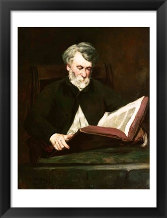 Framed Reader, c.1861 Print