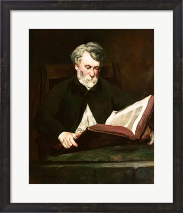 Framed Reader, c.1861 Print