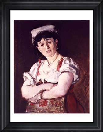 Framed Italian, 1860 Print