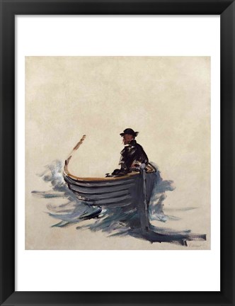 Framed Study for The Escape of Rochefort, 1881 Print