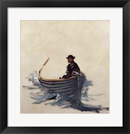 Framed Study for The Escape of Rochefort, 1881 Print