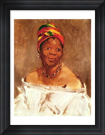 Framed La Negresse Print