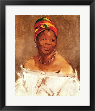 Framed La Negresse Print