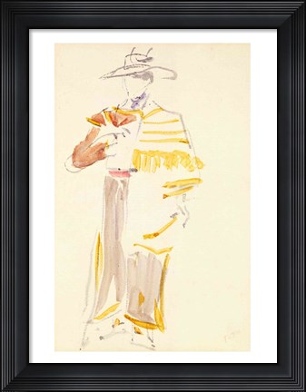 Framed Mexican, 1862 Print