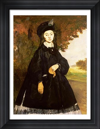 Framed Madame Brunet Print