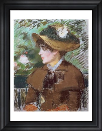 Framed On the Bench, 1879 Print