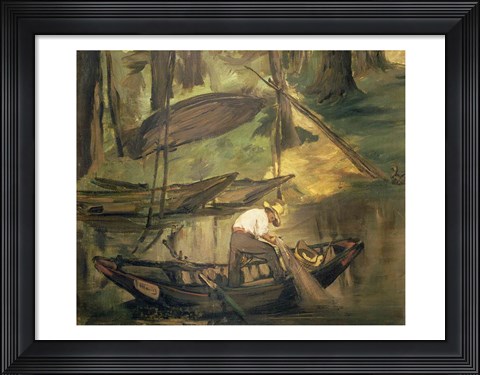 Framed Fisherman, c.1861 Print