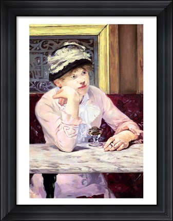 Framed Plum, 1878 Print