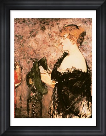 Framed Milliner Print