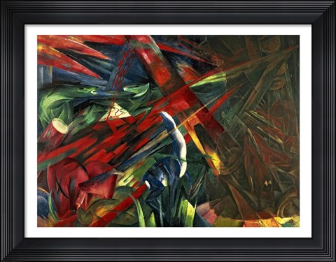 Framed Fate of the Animals, 1913 Print