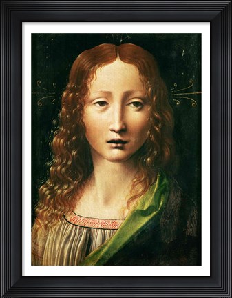 Framed Head of the Saviour Print