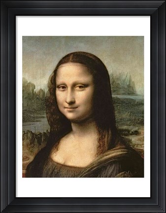 Framed Mona Lisa Print