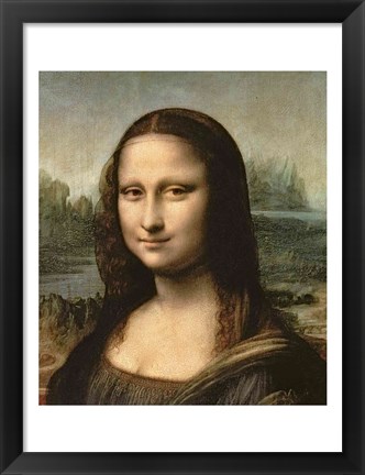 Framed Mona Lisa Print