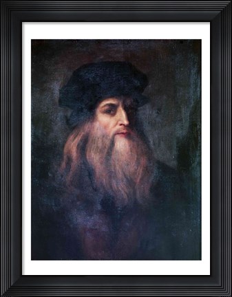Framed Self Portrait Print