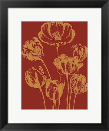 Framed Tulip 16 Print