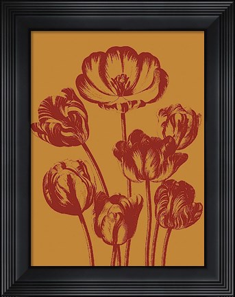 Framed Tulip 15 Print