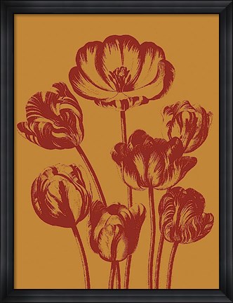 Framed Tulip 15 Print