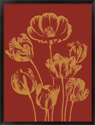 Framed Tulip 16 Print