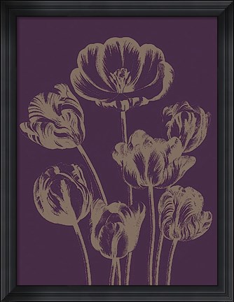 Framed Tulip 13 Print