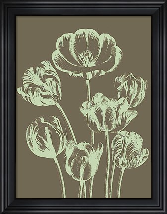 Framed Tulip 12 Print