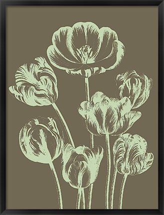 Framed Tulip 12 Print