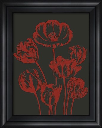 Framed Tulip 10 Print